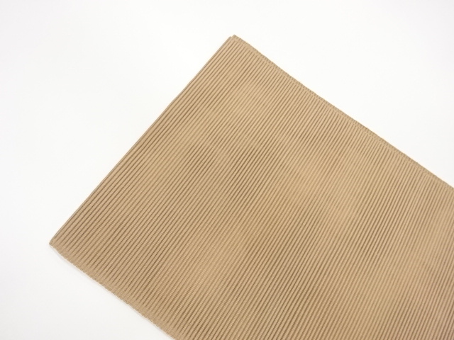  絽綴れ無地名古屋帯